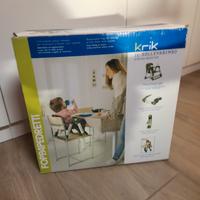 Seggiolino pieghevole alzabimbo