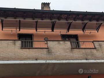 tettoia pensilina 3x1 mt