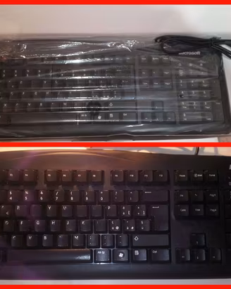 3 TASTIERE PER PC FISSO