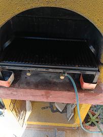 piastra in ghisa per barbecue 