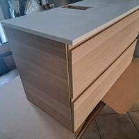 Mobile bagno sospeso Ikea con lavello