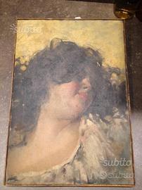 Dipinto giovane donna