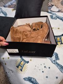 stivaletto scamosciato Talco 