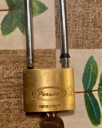 Lucchetto ad arco Potent 2700B Iin ottone