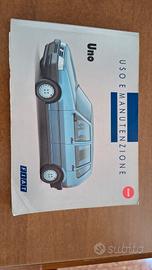 Manuale uso e manutenzione Fiat Uno