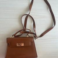 Borsa piccola color cuoio