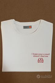 Maglietta maniche lunghe con stampa