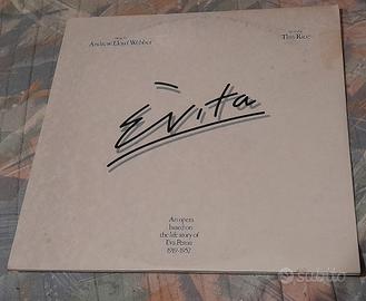 evita vinile doppio da collezione tim rice