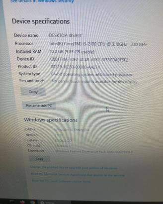 Computer Desktop ThinkCentre M81