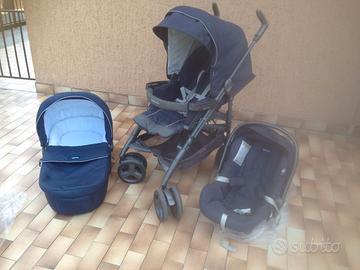 Inglesina Trio Zippy Evo colore blu