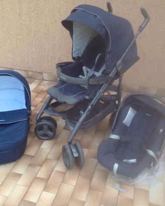 Inglesina Trio Zippy Evo colore blu