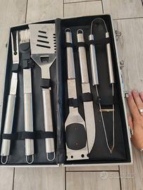 Set barbecue acciaio