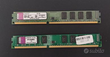 RAM Kingston DDR3 2 X 2Gb