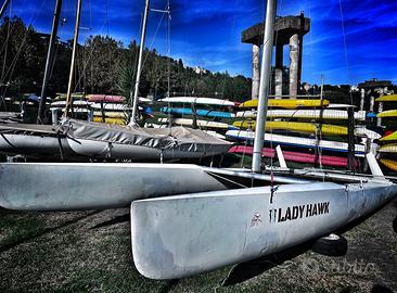 Catamarano a vela mattia Classe A