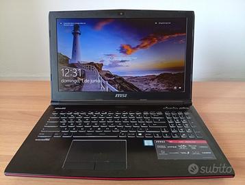 MSI GE62 apache gamer