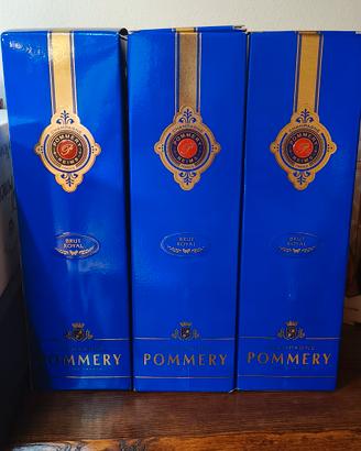 3x Pommery magnum champagne 