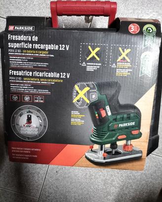Set Fresatrice Pofa B3+ set Frese Parkside nuovo 