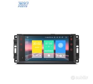 RADIO GPS ANDROID 13 PER JEEP WRANGLER 07-12, GRAN