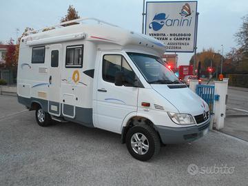 Nuova camper marostica 4x4 mercedes