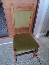 Robuste sedie da salotto 6 pezzi