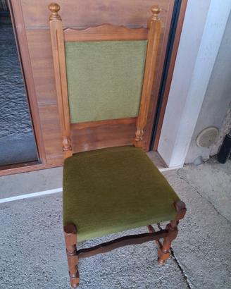 Robuste sedie da salotto 6 pezzi
