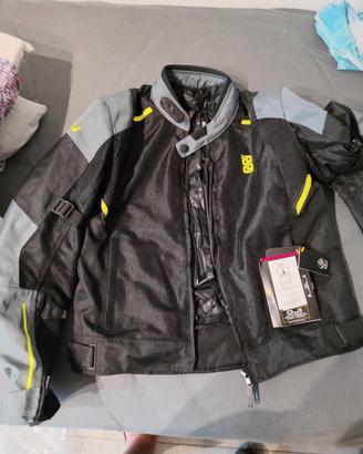 nuova giacca moto oj con cartellino 