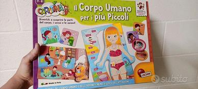 Il Corpo Umano Gioco Didattico Carotina Lisciani