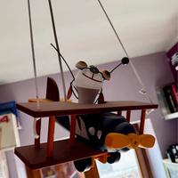 Lampadario aeroplano per bambini