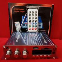 AMPLIFICATORE USB SD FM MP3 AUTORADIO TELECOMANDO