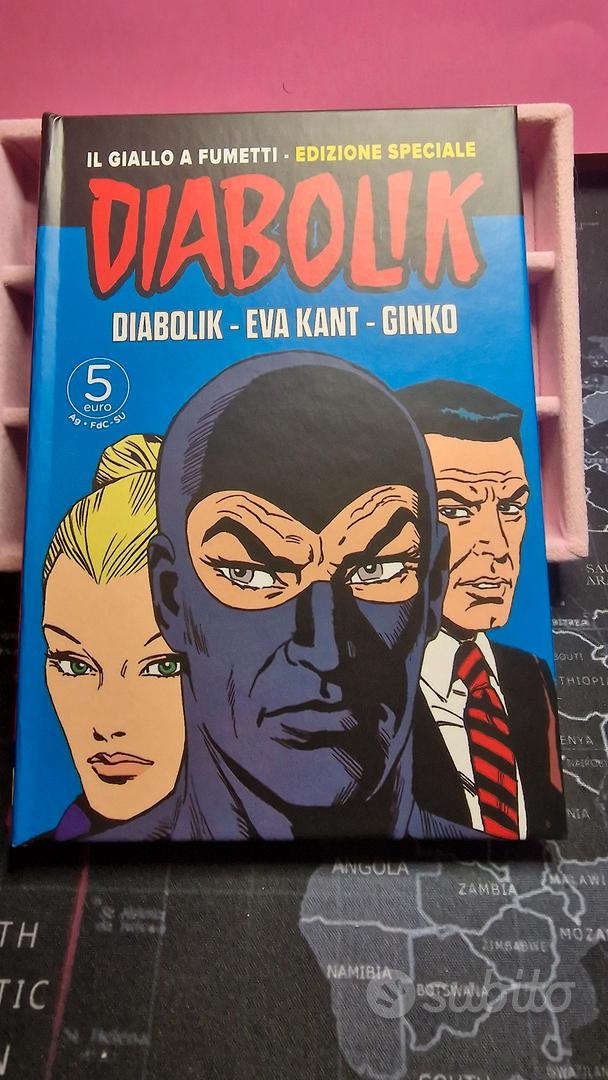 TRITTICO 5 euro Serie Fumetti - Diabolik