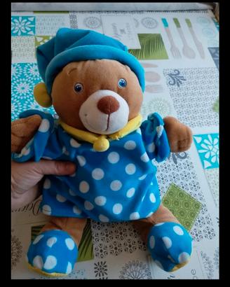 Peluche Orsetto della Nanna con sonaglio interno