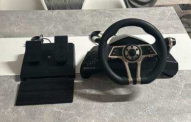 Volante Xtreme Hurricane PS4 / PC con pedaliera