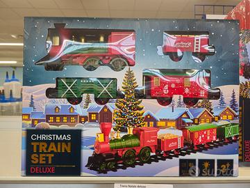 Christmas trein set deluxe trenino natalizio