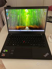 LENOVO THINKPAD T14S COME NUOVO RYZEN 7 16GB TOUCH