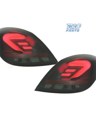 FANALI OPEL ASTRA H 5P 05-10 CARDNA FULL LED NERO 
