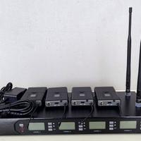 Apparato radio microfonico professionale 4 canali