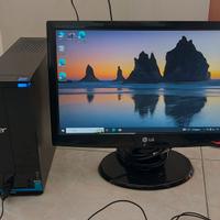 Pc Acer fisso intel, USB-3.1, 4GB, 1T-HD, perfetto