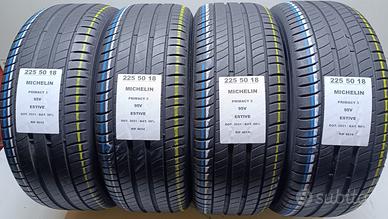 4 GOMME 225 50 18 MICHELIN RIF4614