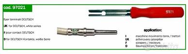 COPAT 97021 Estrattore per Terminali DEUTSCH