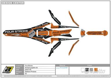 Kit adesivi Scorpa e Sherco