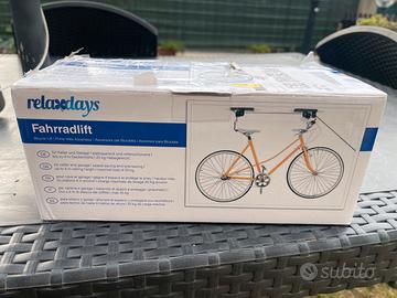 Relaxdays Portabici da soffitto NUOVO