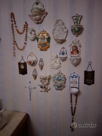 collezione di acquasantiere