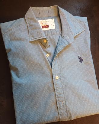 Camicia U.S. Polo Assn. azzurra - Taglia XL - 