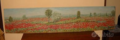 QUADRO RENICA – PAESAGGIO CON PAPAVERI