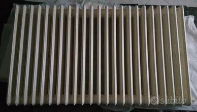 caloriferi ghisa 4 colonne -valvole termostatiche