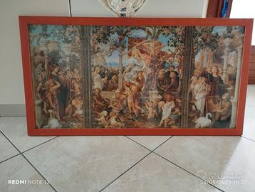 Quadro grande Venere su trono