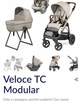 TRIO PEG PEREGO COMPLETO + STAND BY ME