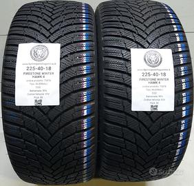 2 GOMME 225 40 18 FIRESTONE A70878