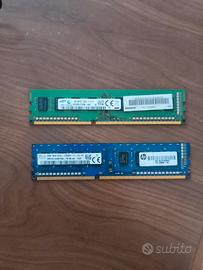 Kit 8GB (2x4GB) RAM DDR3L 1600MHz per PC Fisso (PC