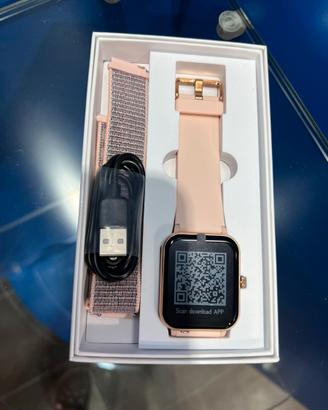 Smartwatch Amazfit Bip U Pro + Feipuqu lady